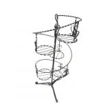 SPIRAL IRON PLANT STAND