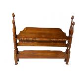 HARDEN FURN. SOLID CHERRY QUEEN BED