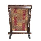 VICTORIAN ROSEWOOD FIRESCREEN