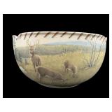 LENOX RIVERWOOD WILDLIFE SCENE BOWL