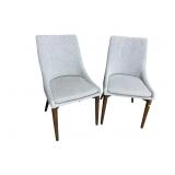 2 CONTEMPORARY MODERN DESIGN CHAIRS
