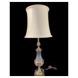 TALL STIFFEL BRASS TABLE LAMP