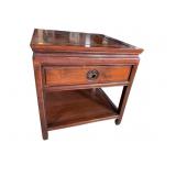 ROSEWOOD ORIENTAL 1 DRAWER END TABLE