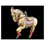 VINTAGE 1930S GHODI WEDDING HORSE