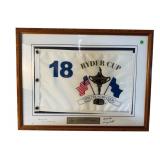 FRAMED RYDER CUP FLAG