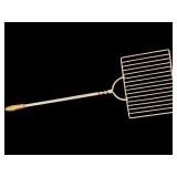 ANTIQUE CAST IRON HAND HELD GRILL RACK