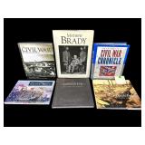 LOT OF 6 CIVIL WAR BOOKS