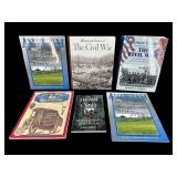 LOT OF 6 CIVIL WAR BOOKS