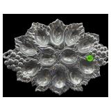 ARTHUR COURT POLISHED ALUMINUM DEVILED EGG TRAY