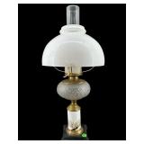 HAND PAINTED HURRICANE LAMP
