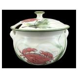 CLOUDS OF FOLSOM 1999 PORCELAIN SOUP POT WITH LID