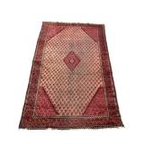 6 FT 4 IN X 4 FT 3 IN HANDMADE PERSIAN CARPET