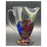 ART GLASS PITCHER