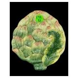KALDUN AND BOGLE ARTICHOKE CERAMIC DISH