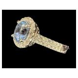 PLATINUM EXTREMELY RARE UNHEATED CEYLON SAPPHIRE