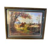 HUMPHREY HUNT SCENE PRINT