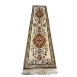 10 FT 2 IN X 2 FT 5 IN HANDMADE PERSIAN RUNNER