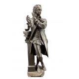 LARGE BRONZE FIGURE OF MOZART