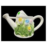 CERAMIC HAND PAINTED DECORATIVE PITCHER