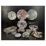 LARGE LOT OF SILVERPLATE