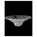 LARGE MIKASA OLYMPUS CRYSTAL SWIRL PUNCH BOWL