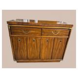 DREXEL OAK FLIP TOP SERVER