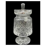 WATERFORD CRYSTAL LISMORE JAM/JELLY JAR