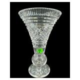WATERFORD CRYSTAL GEORGIAN STRAWBERRY CRYSTAL VASE