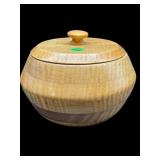 HANDMADE WOODEN STORAGE BOX WITH LID