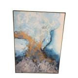 STORMY SEAS ABSTRACT PAINTING