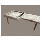 ANTIQUE PINE COBBLERS BENCH