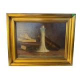 EARLY 20TH CENTURY STILL LIFE OIL ON CANVAS