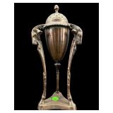 FRENCH EMPIRE STYLE BRASS INCENSE BURNER