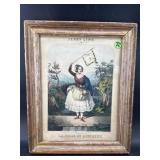 JENNY LYNN OPRAH ADVERTISEMENT LITHOGRAPH