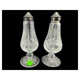 PR OF WATERFORD CRYSTAL LISMORE SALT AND PEPPER