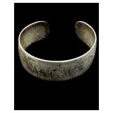 S KIRK & SON STERLING SILVER CUFF BRACELET