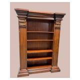 CONTEMPORARY CHERRY OPEN BOOKCASE