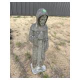 CONCRETE ST FRANCIS FIGURE