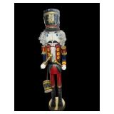 TALL LARGE WOODEN NUTCRACKER