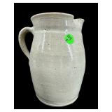 ANTIQUE STONEWARE PITCHER