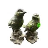 PR OF DECORATIVE BIRD FIGURES