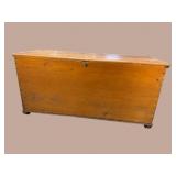 EXTRA LARGE PINE DOVETAIL BLANKET BOX