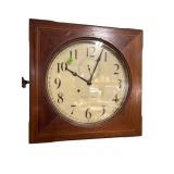 SETH THOMAS MAHOGANY HUDSON MODEL CLOCK