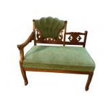 WALNUT VICTORIAN PHOTOGRAPHERS BENCH