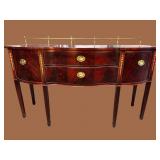 THOMASVILLE MAHOGANY INLAID HEPPLEWHITE SIDEBOARD