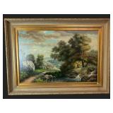 MAX OESTEL VALLEY LANDSCAPE PAINTING