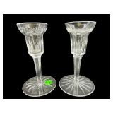 PR OF WATERFORD CRYSTAL EILEEN CANDLESTICKS