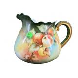 T & V LIMOGES PAINT DECORATED PITCHER