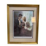 SAMSON POLLEN SIGNED CIVIL WAR PRINT