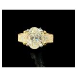 18K DIAMOND ENGAGEMENT RING